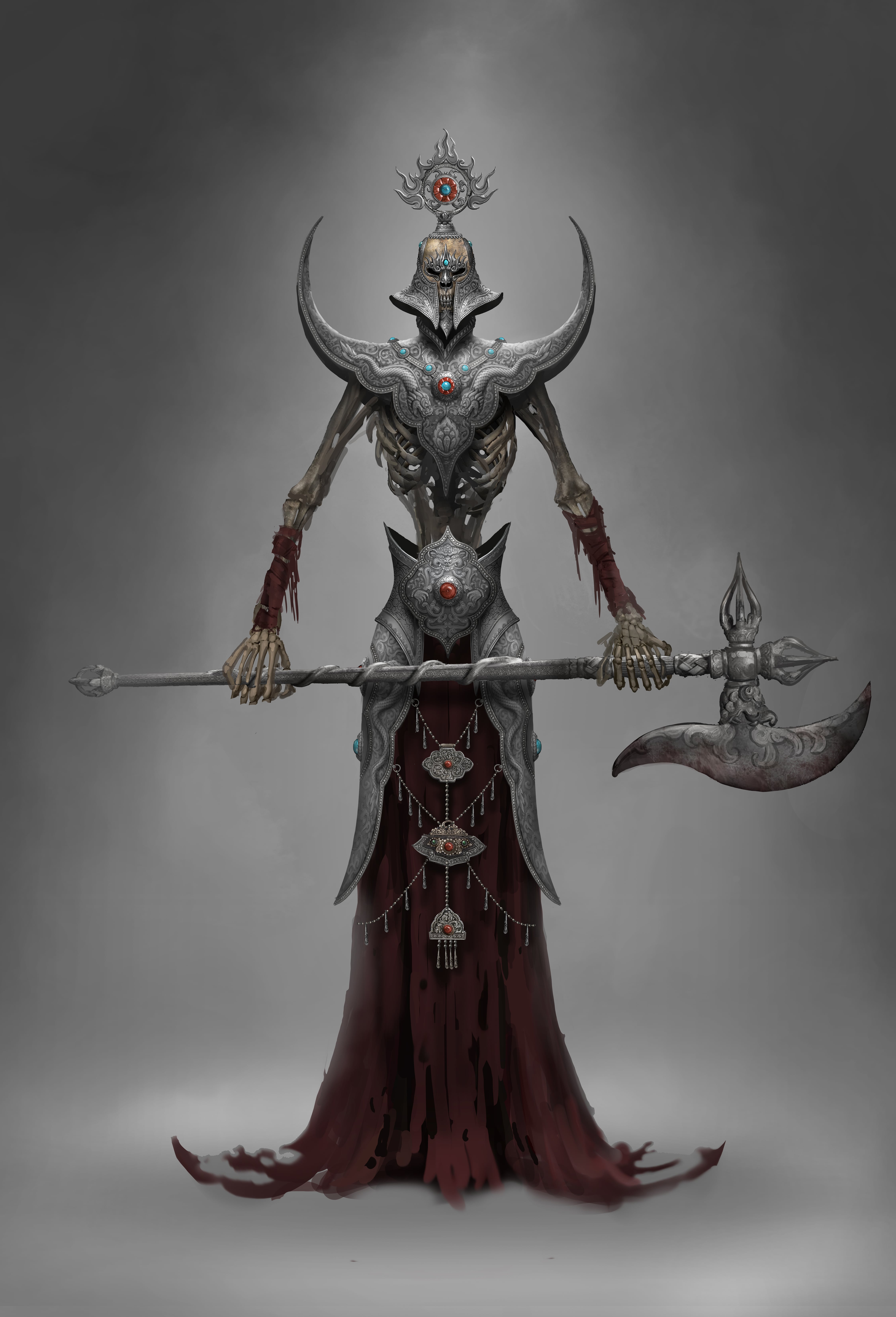 Tibetan revenant front view